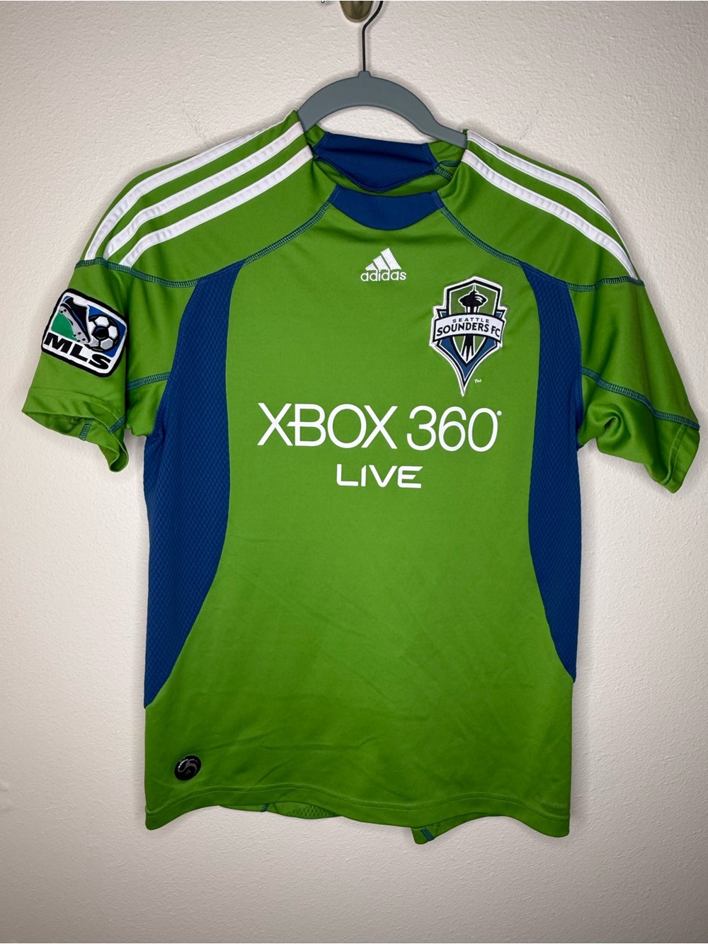 08 Production Seattle Sounders Inaugural Adidas Jersey Youth L 13-14Y Xbox 360